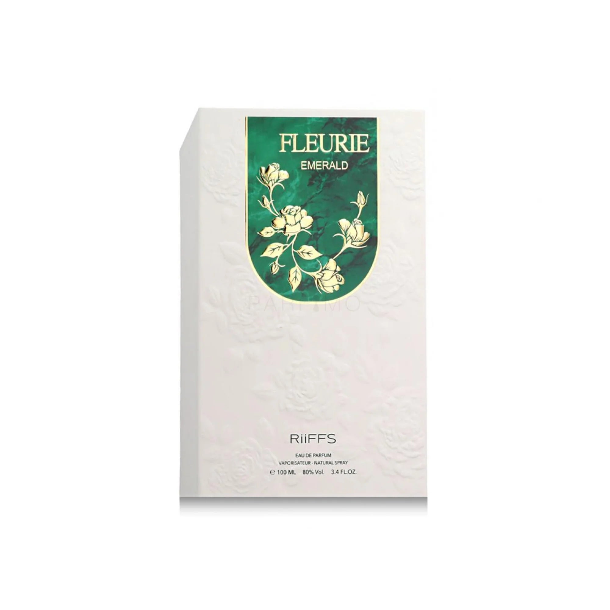 Riiffs Fleurie Emerald Eau de Parfum Spray for Unisex, 3.4 Ounce