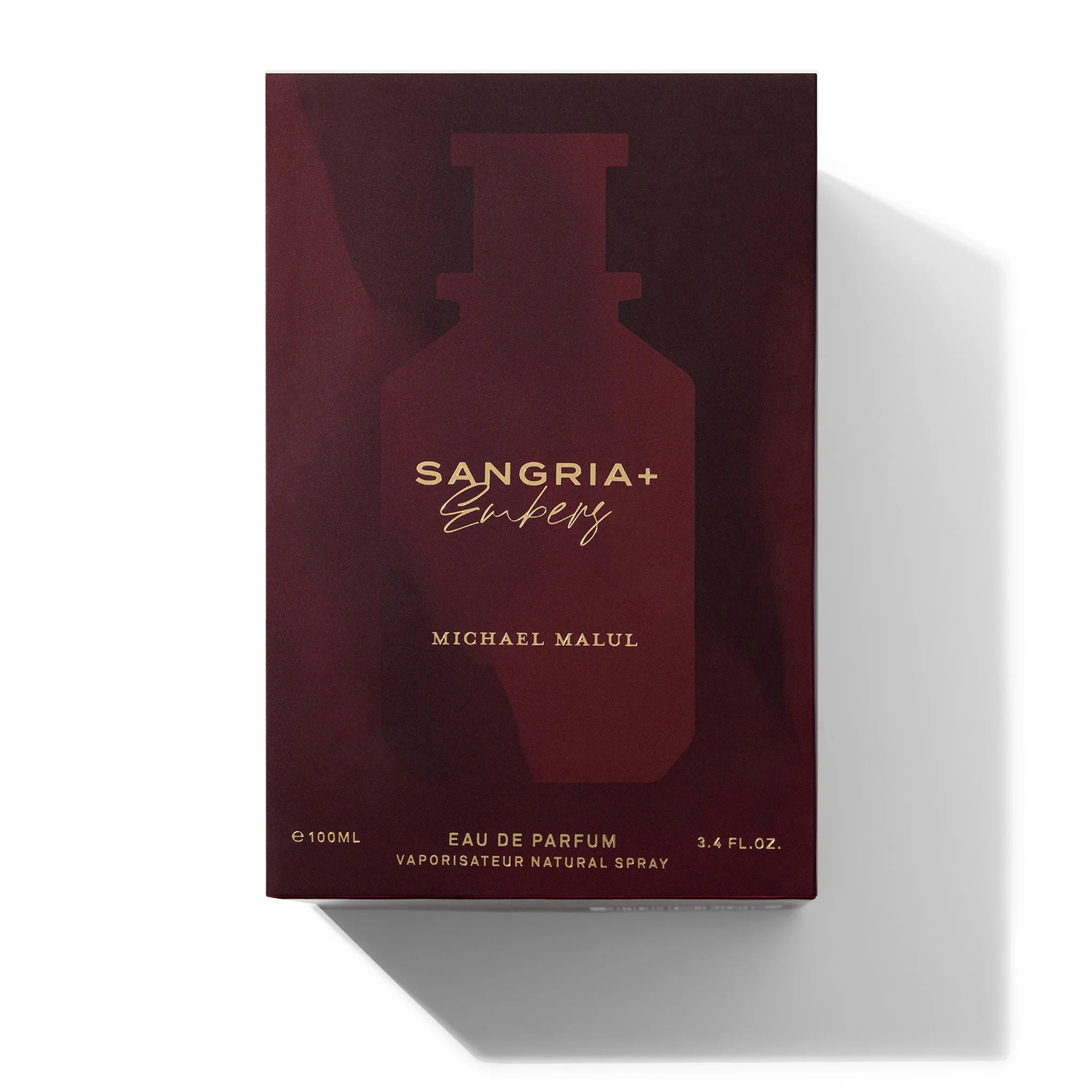 Michael Malul Sangria+Embers Eau de Parfum for Men 3.4 Ounce