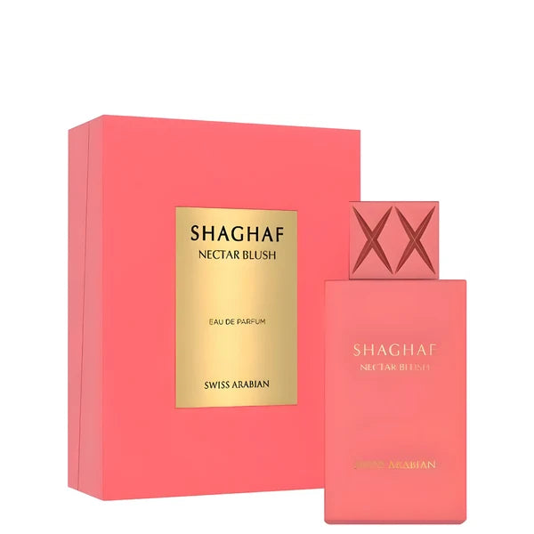 Swiss Arabian Shaghaf Nectar Blush Eau De Parfum For Unisex 2.5 Ounce