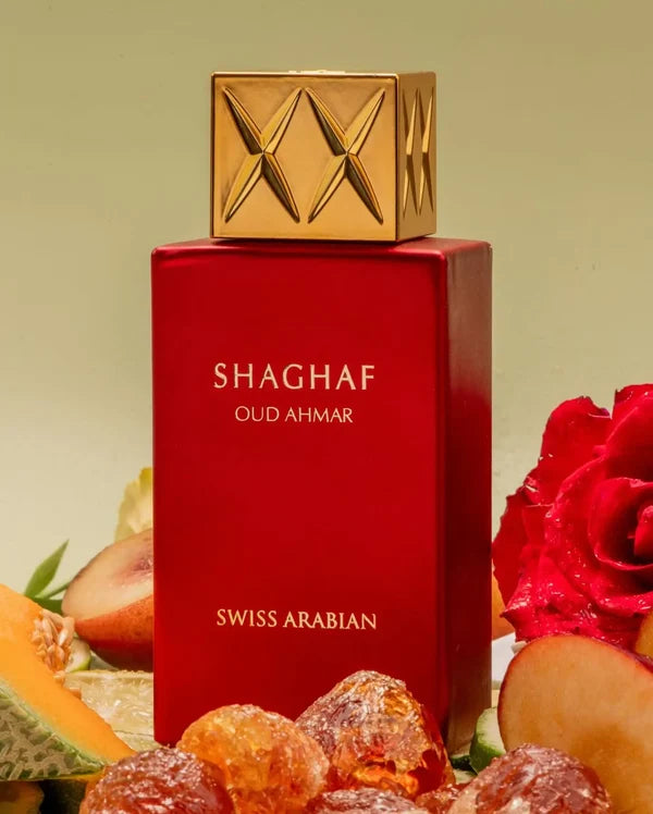 Swiss Arabian Shaghaf Oud Ahmar Eau De Parfum For Unisex 2.5 Ounce
