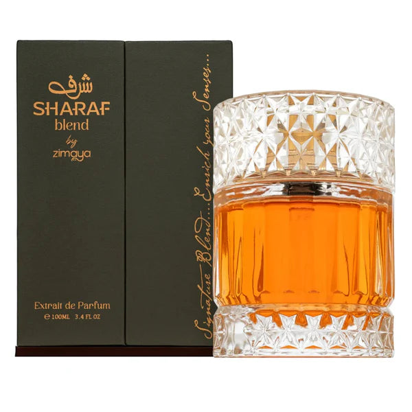 Afnan Zimaya Sharaf Blend for Unisex Eau de Parfum Spray, 3.4 Ounce