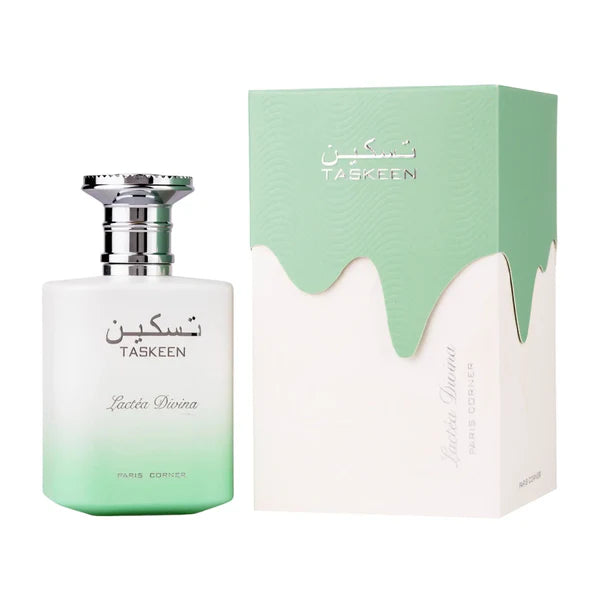 Paris Corner Taskeen Lactea Divina for Unisex Eau De Parfum Spray, 3.4 Ounce