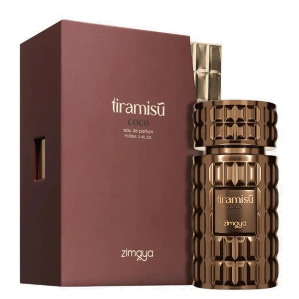 Zimaya Tiramisu Coco Eau de Parfum Spray For Women, 3.4 Ounce