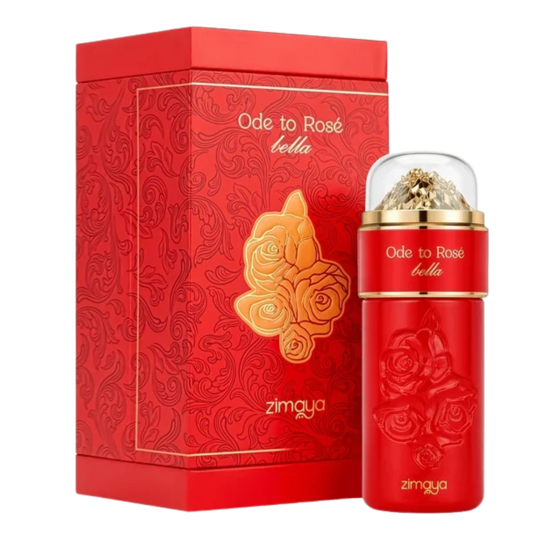 Zimaya Ode to Rose Bella Eau de Parfum Spray For Women, 3.4 Ounce