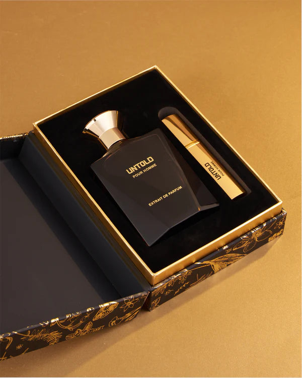 Fragrance Story Untold Extrait De Parfum Spray For Men 3.4 Ounce