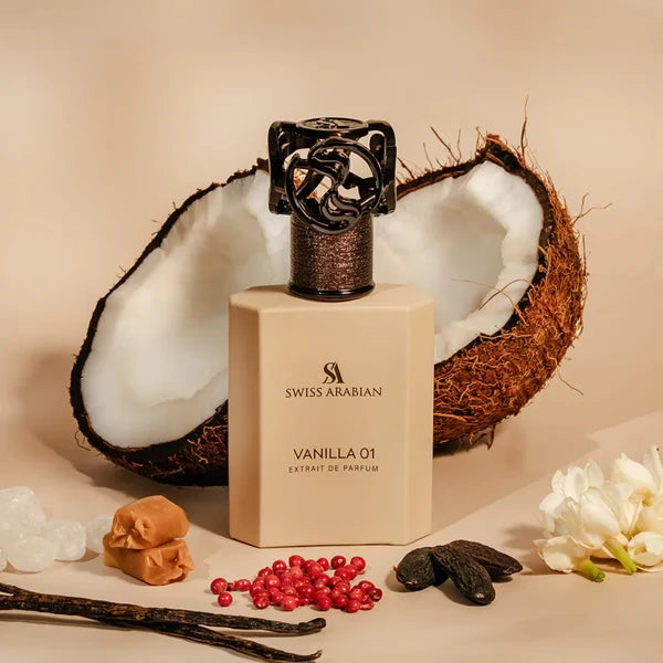 Swiss Arabian Vanilla 01 Extrait De Parfum For Women 1.70 Ounce