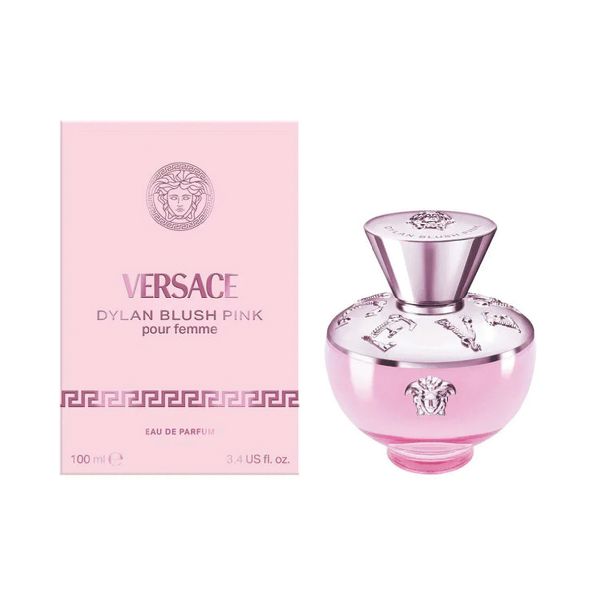 VERSACE DYLAN BLUSH PINK POUR FEMME 3.4 OZ