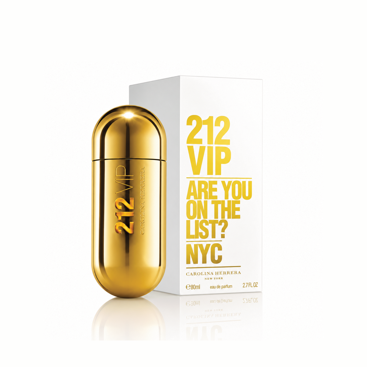 CAROLINA HERRERA 212 VIP 2.7 OZ EDP FOR HER