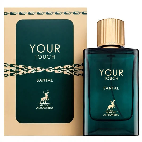 Maison Alhambra Your Touch Santal Eau de Parfum Spray for Unisex 3.4 Ounce