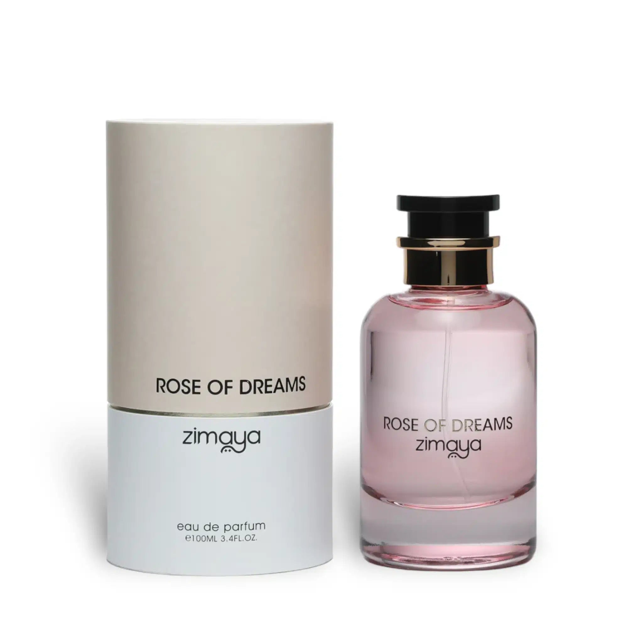 Afnan Zimaya Rose Of Dreams for Women Eau de Parfum Spray, 3.4 Ounce