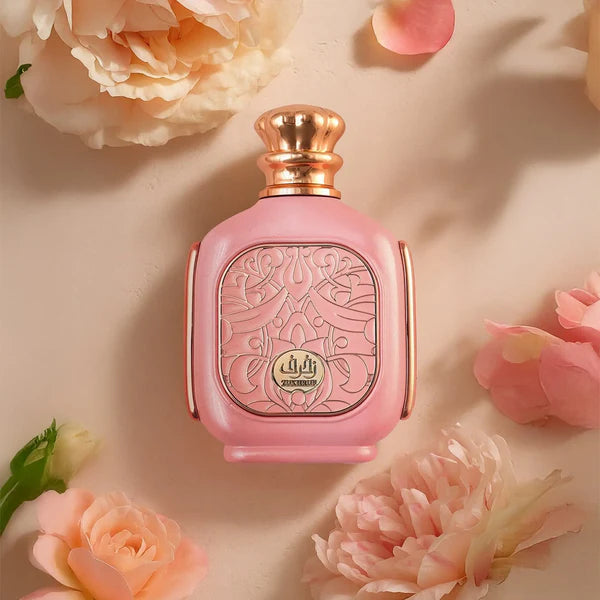 Afnan Zukhruf Pink Eau De Parfum for Women 3.4 Ounce