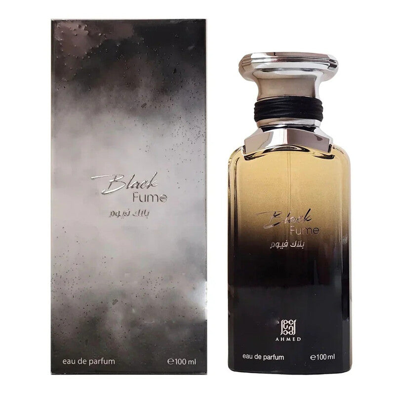 Ahmed Al Maghribi Black Fume Extrait de Parfum Spray For Men 3.4 Ounce