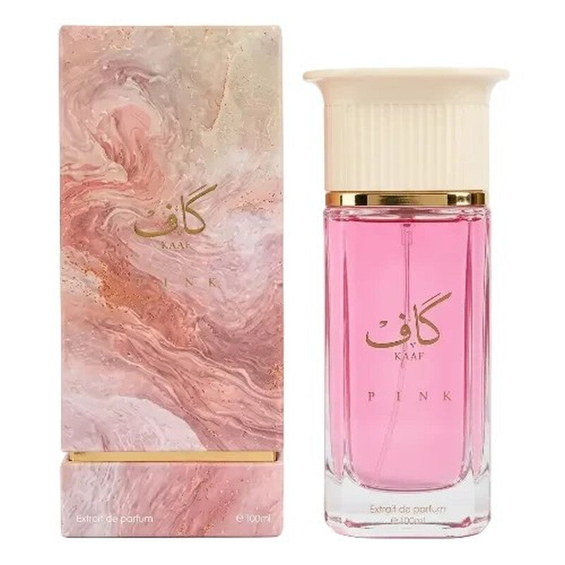 Ahmed Al Maghribi Kaaf Pink Extrait de Parfum Spray For Women 3.4 Ounce