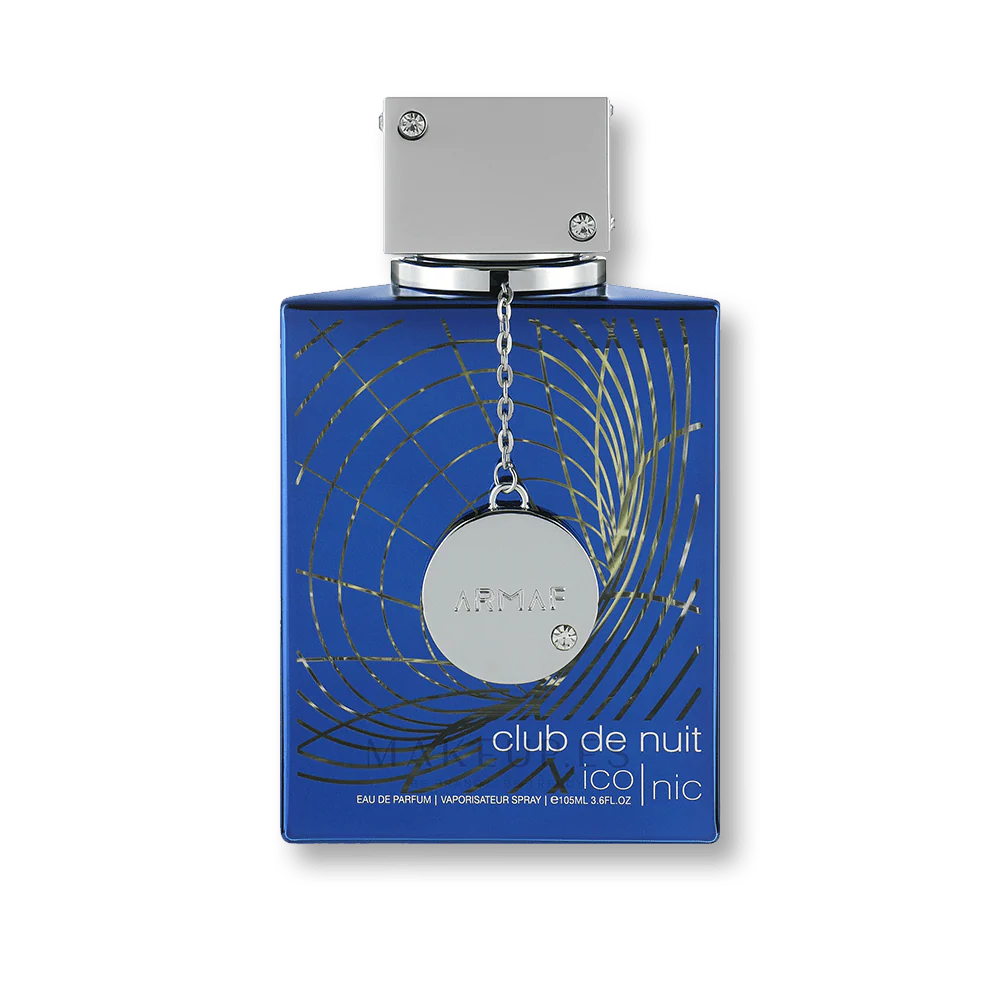 Armaf Club de Nuit Blue Iconic for Men Eau de Parfum Spray, 3.6 Ounce
