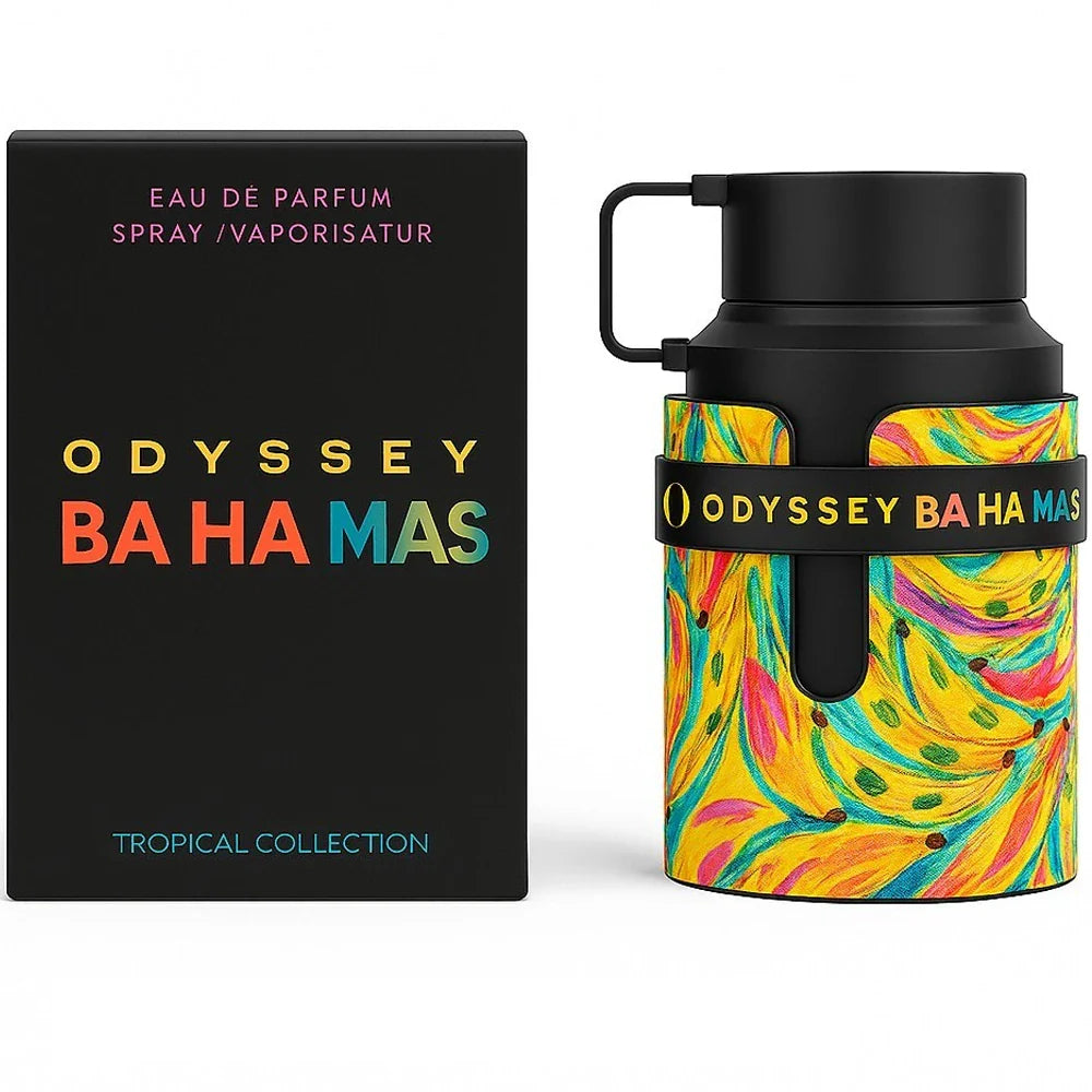 Armaf Odyssey Ba Ha Mas Tropical Collection Eau de Parfum Spray for Unisex 3.4 Ounce
