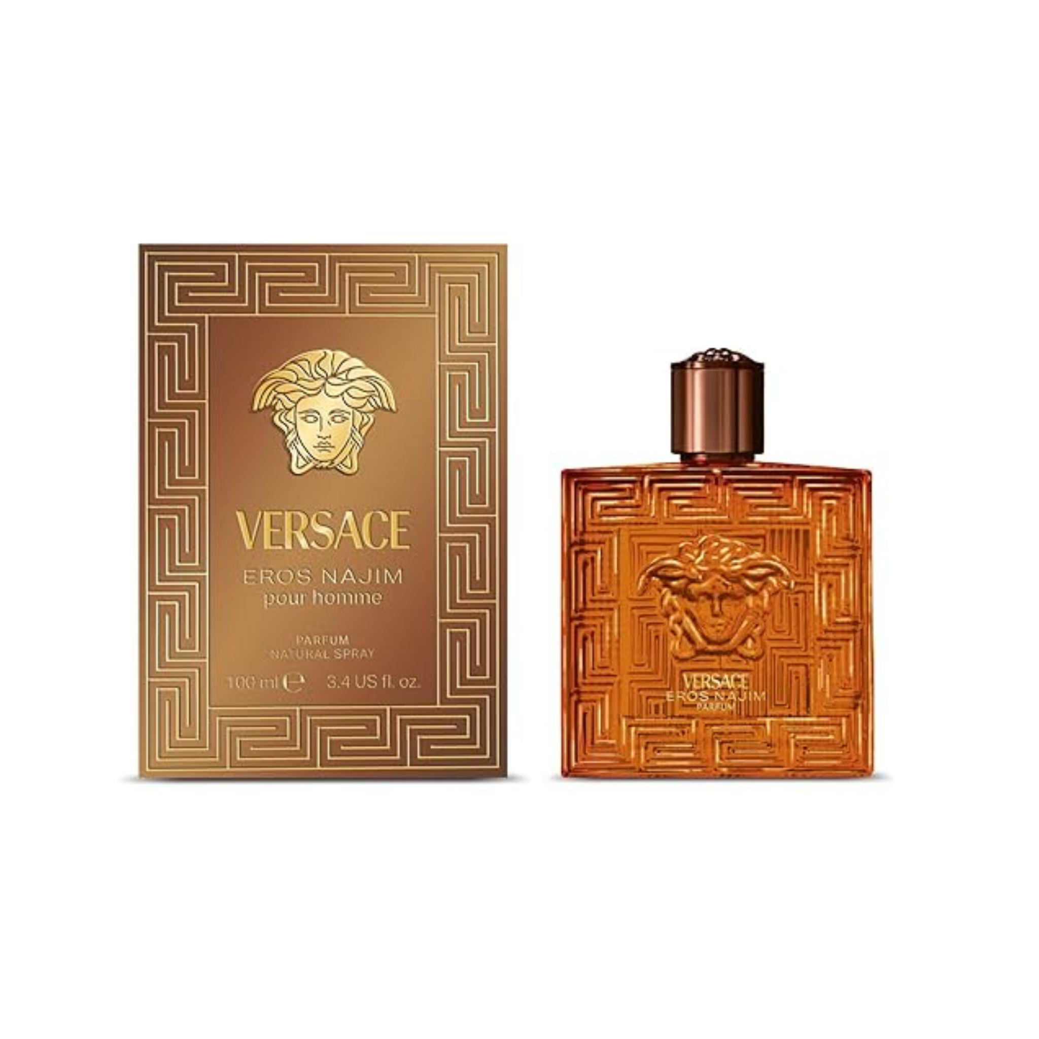 VERSACE EROS NAJIM POUR HOMME 3.4 OZ PARFUM