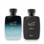 Rasasi 2-Piece (Hawas Kobra & Hawas Malibu) Fragrance Bundle