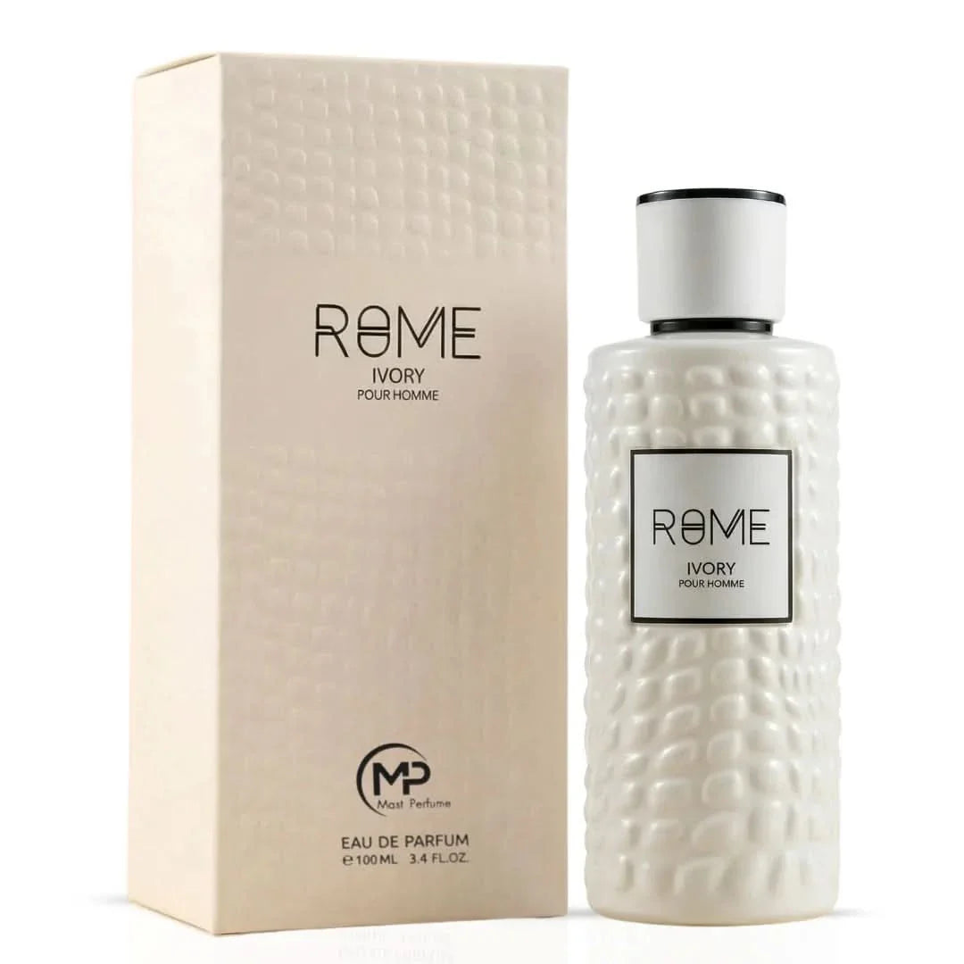 Bharara Rome Ivory Pour Homme Eau de Parfum Spray For Men 3.4 Ounce
