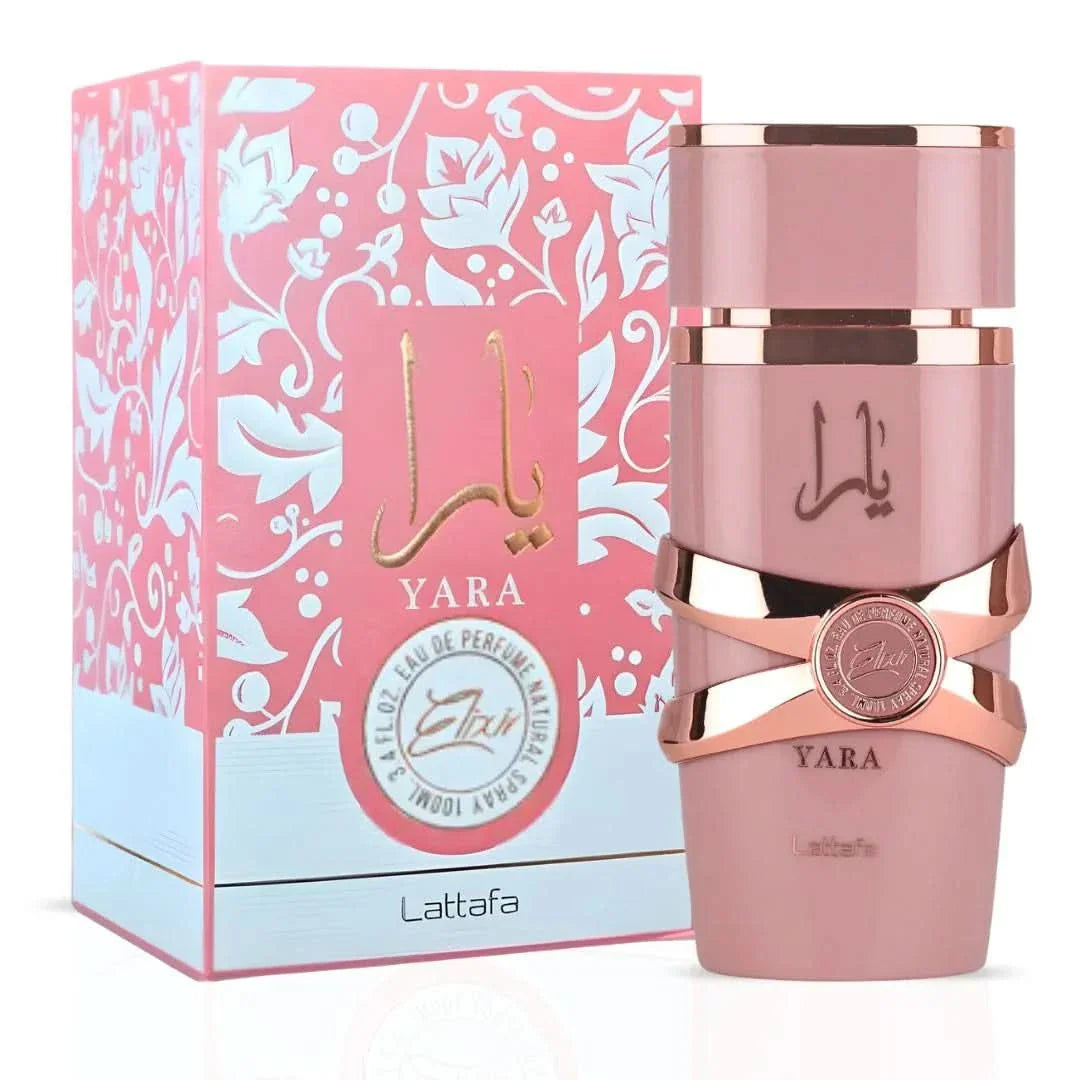 Lattafa (Yara Elixir & Yara Candy) Fragrance Bundle For Women