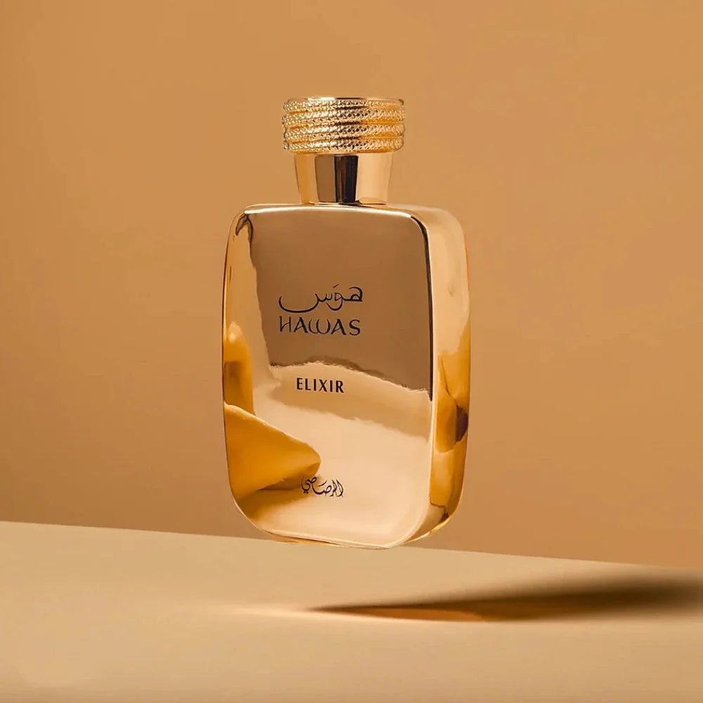 Rasasi Hawas Elixir Eau de Parfum Spray for Men 3.4 Ounce