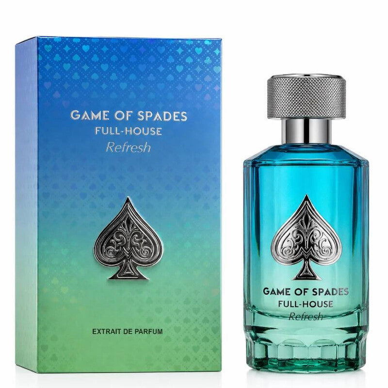 Jo Milano Paris Game Of Spades Full-House Refresh Extrait De Parfum Spray For Unisex 3.4 Ounce