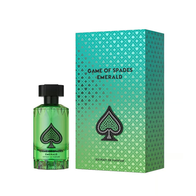 Jo Milano Paris Game Of Spades Emerald Extrait De Parfum Spray For Unisex 3.0 Ounce