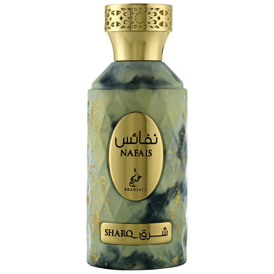 Khadlaj Nafais Sharq Eau de Parfum Spray for Unisex, 3.4 Ounce