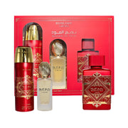 Lattafa Badee Al Oud Sublime 3 Pc Set 3.4+Spray+Mist