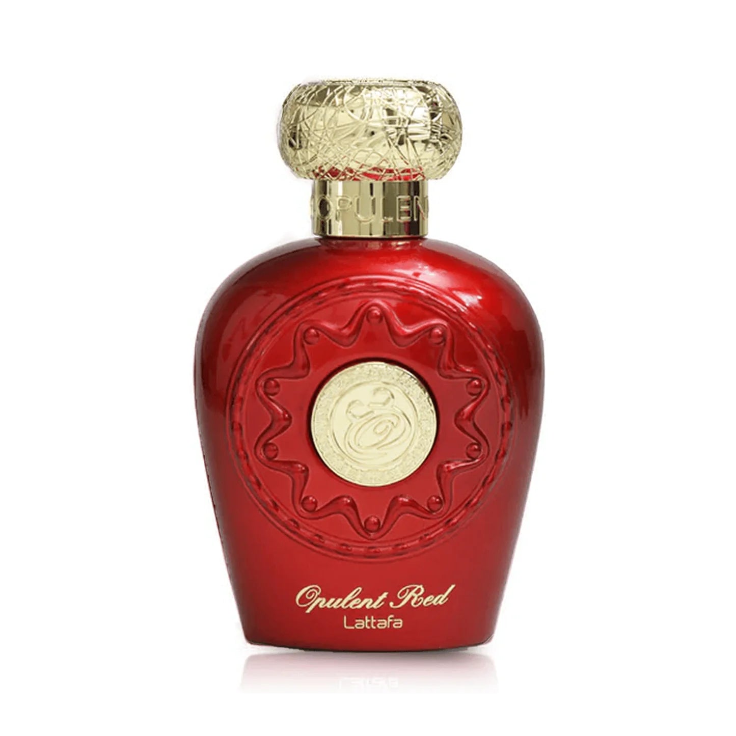 Lattafa Opulent Red for Unisex Eau de Parfum Spray, 3.4 Ounce