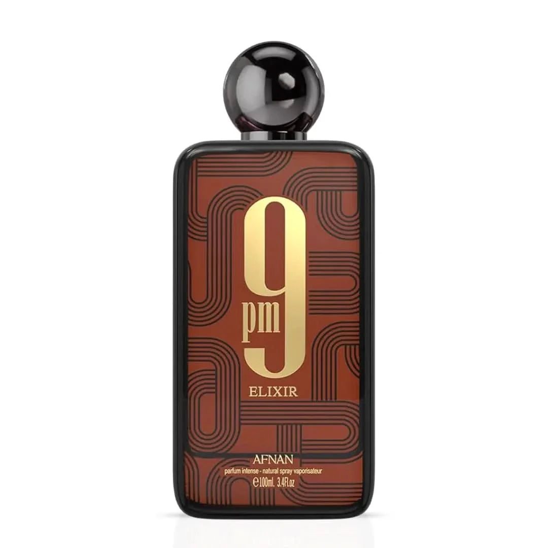 Afnan 4-Piece (9pm Elixir, 9am Dive , 9PM Black & 9PM Rebel) Fragrance Bundle for Unisex