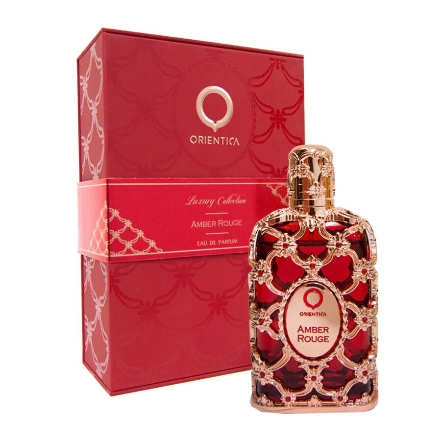 Orientica Amber Rouge Eau de Parfum Spray For Unisex 2.7 Ounce