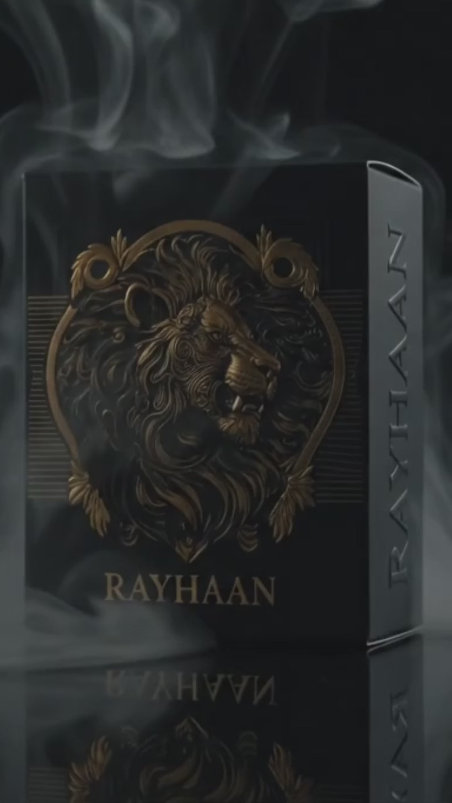 Load video: Rayhaan Lion Eau de Parfum for Men, 3.4 Ounce