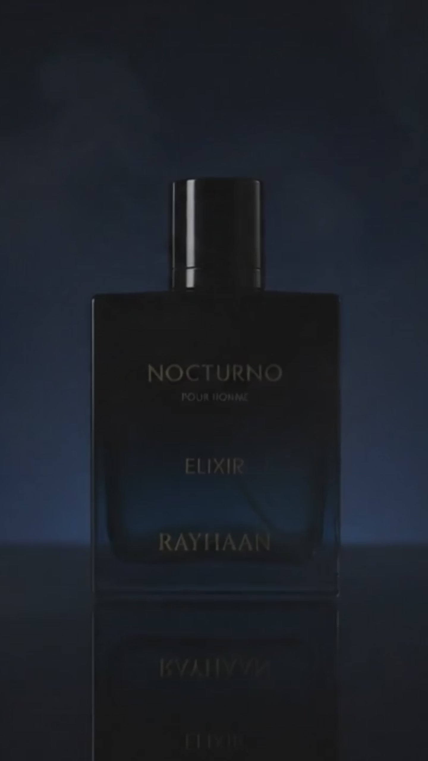 Load video: Rayhaan Nocturno Elixir Eau de Parfum for Unisex 3.4 Ounce