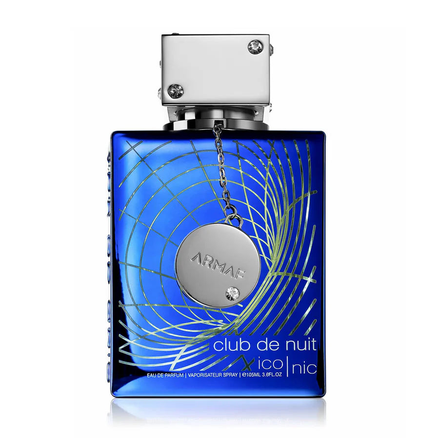 Armaf Club de Nuit Blue Iconic for Men Eau de Parfum Spray, 3.6 Ounce