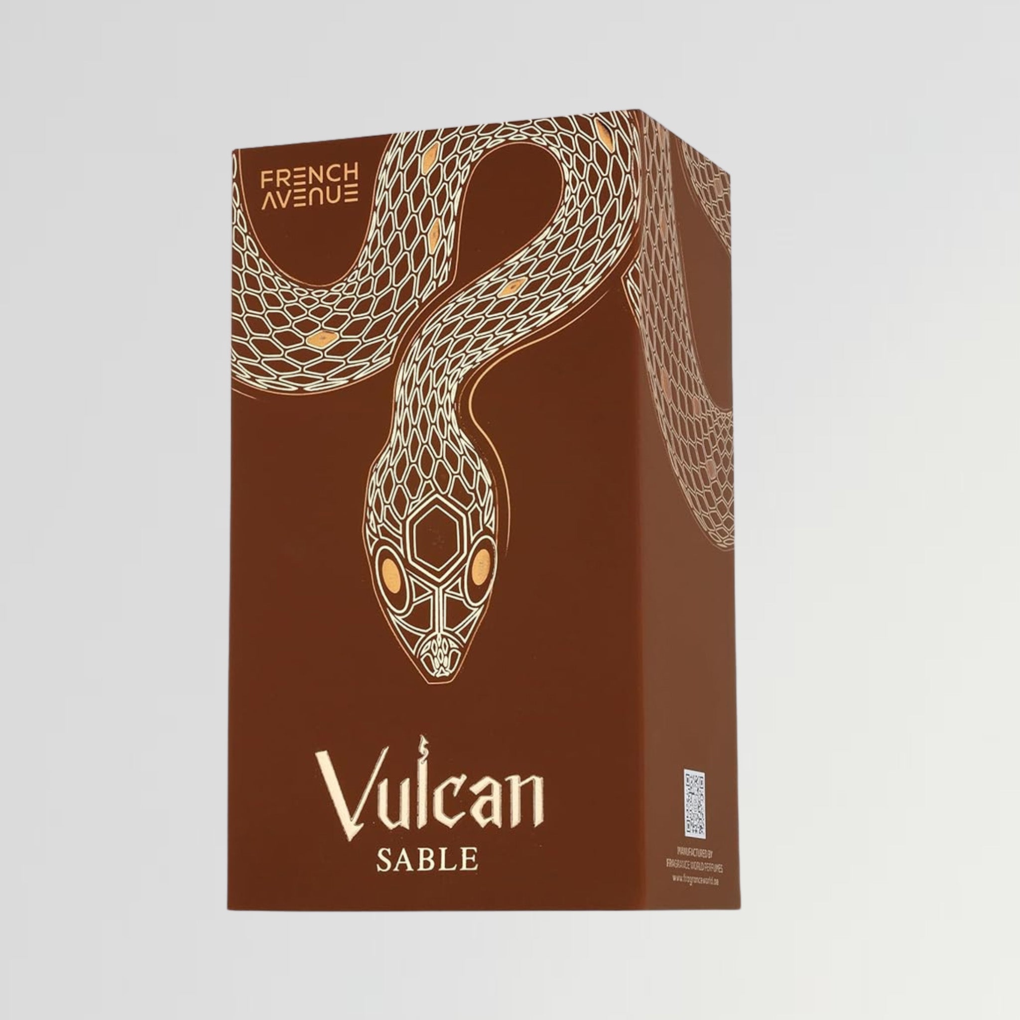 French Avenue Vulcan Sable Eau De Parfum Spray for Unisex, 3.4 Ounce