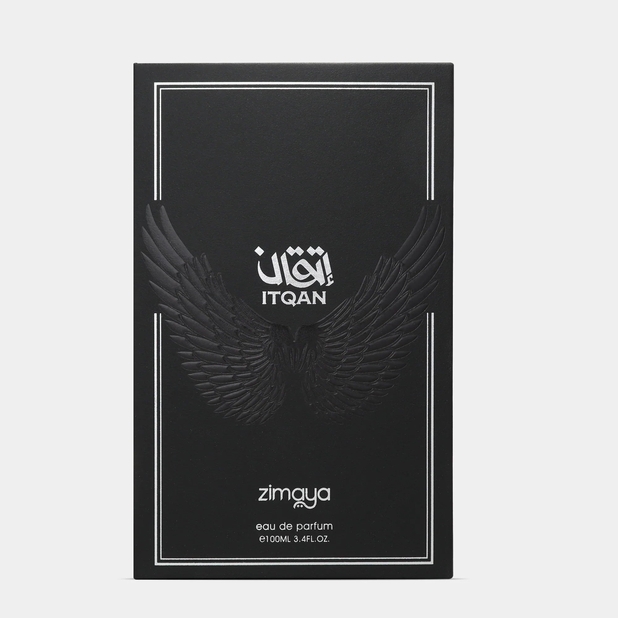 Afnan Zimaya Itqan Noir for Unisex Eau de Parfum Spray, 3.4 Ounce